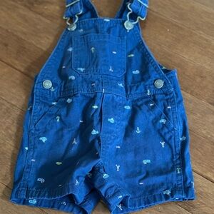 Carter's Nautical Blue Kids Overalls